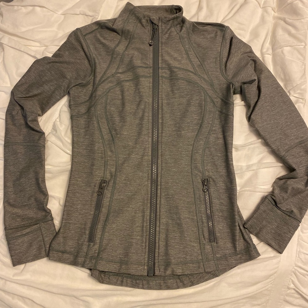 Lululemon Define Gray Jacket size 8